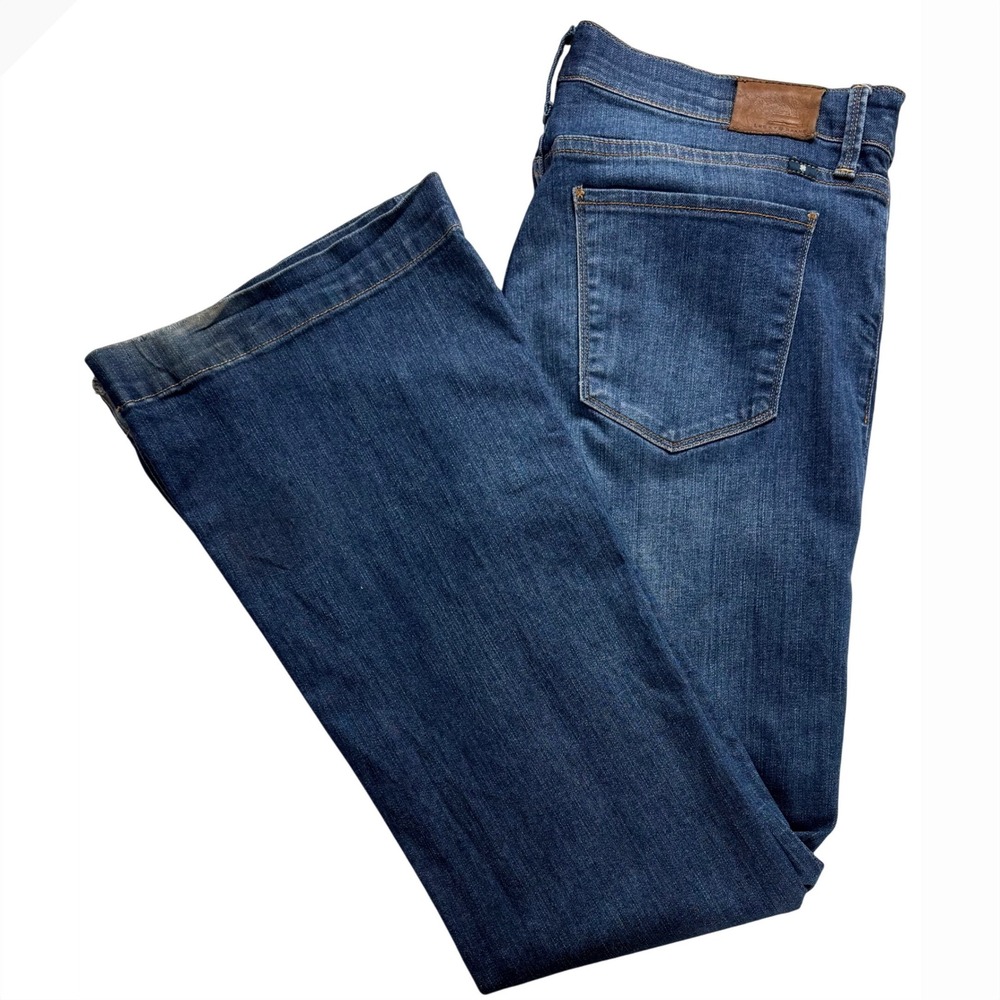 Lucky Brand Brooke Flare Jeans Womens 14/32 Dark Wash‎ Stretch Denim Mid Rise